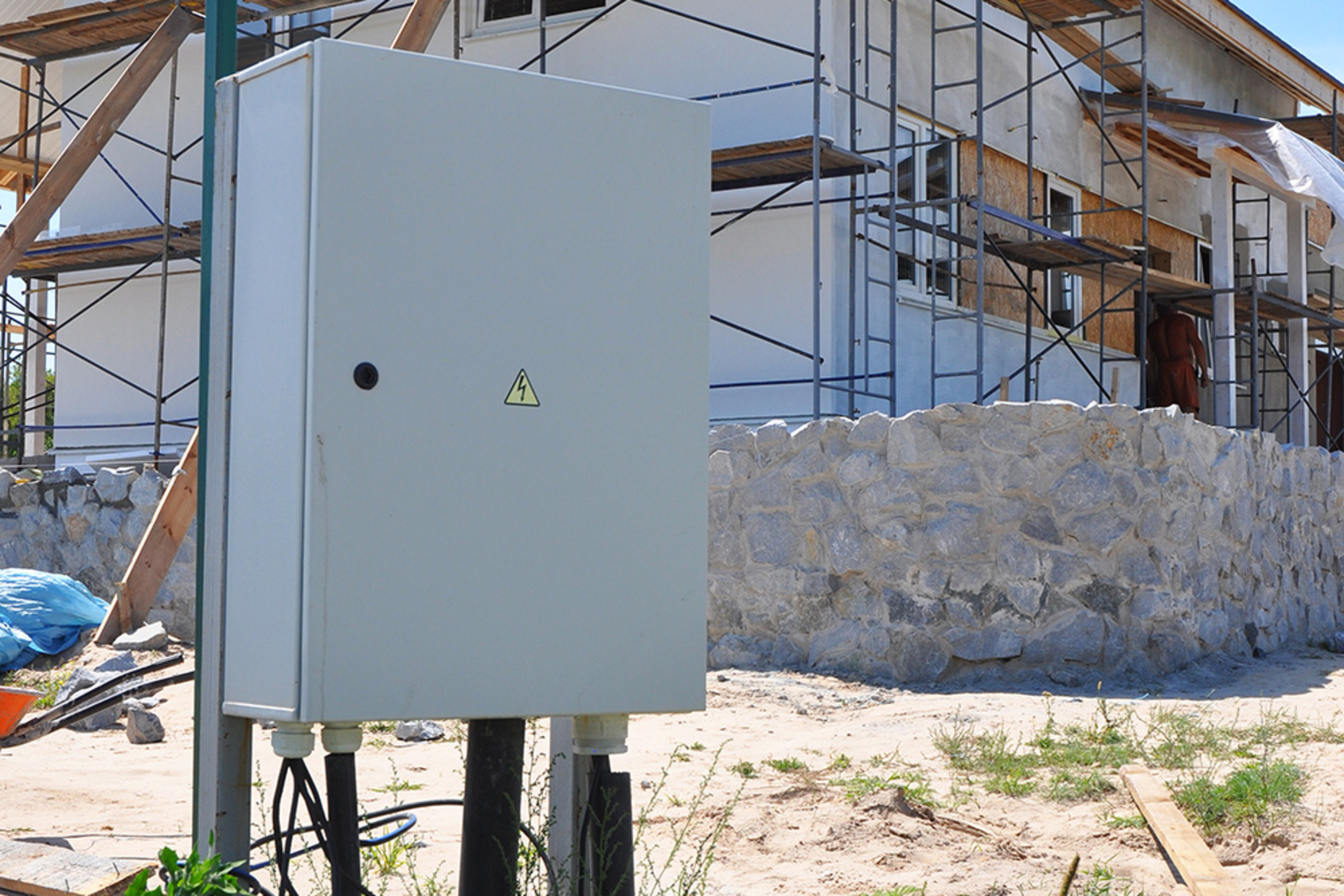 Baustrom bei Elektro Hess in Oberdischingen