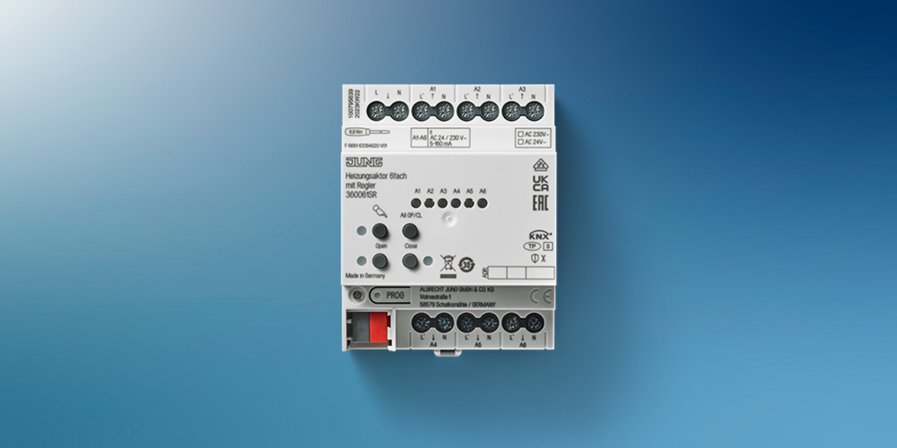 KNX Heizungsaktor 6-fach bei Elektro Hess in Oberdischingen