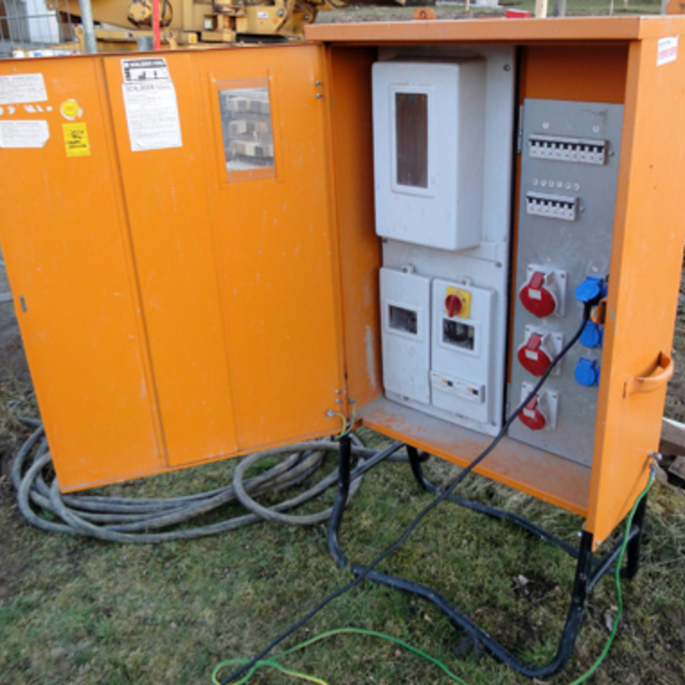 Baustrom bei Elektro Hess in Oberdischingen