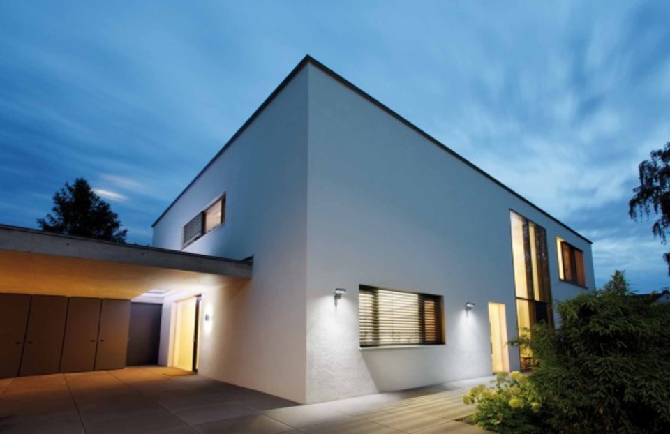 Aussenbeleuchtung bei Elektro Hess in Oberdischingen